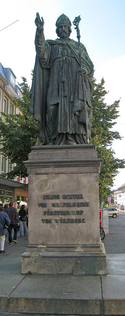 大学重建者Julius Echter von Mespelbrunn