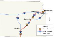 Kansas Turnpike Toll Chart