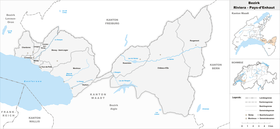 Localisation de District de la Riviera-Pays-d'Enhaut