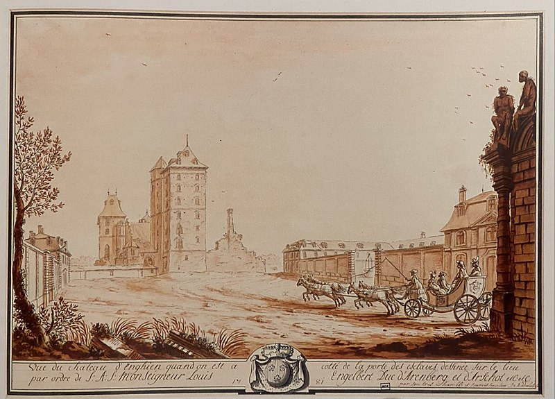 File:Kasteel Edingen Enghien Bernard Ridderbosch stadszijde 1781 dh.jpg