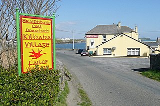 Kilbaha Village in Munster, Ireland