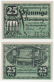 25 Pfennig, 1921