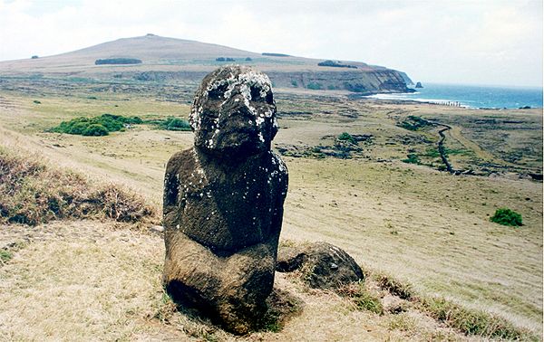 A moai