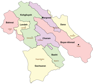 Bahmai County County in Kohgiluyeh and Boyer-Ahmad Province, Iran