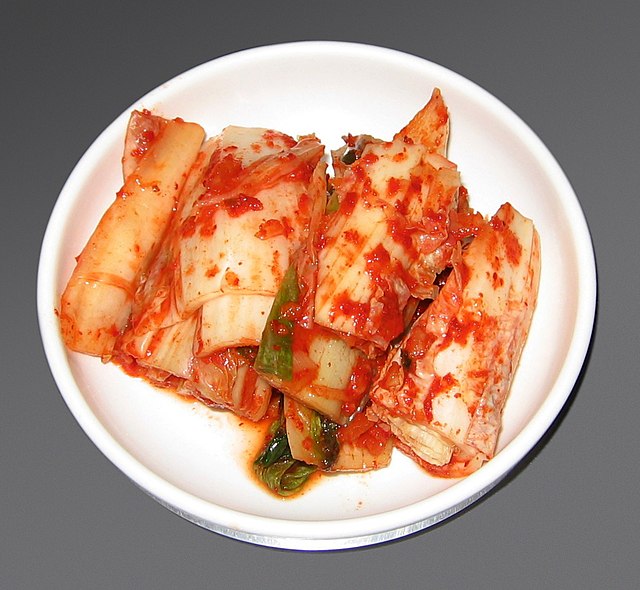 Makanan tradisional orang Korea, kimchi