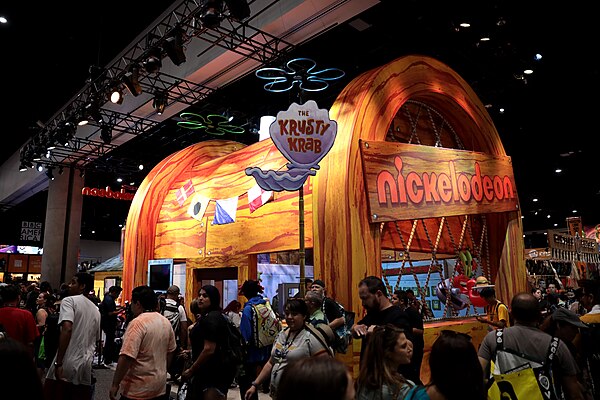 Nickelodeon's Krusty Krab replica at the 2019 San Diego Comic-Con