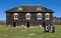 Kuskov House at Fort Ross in February 2020.