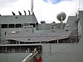 Landing craft on HMNZS Canterbury (L421)