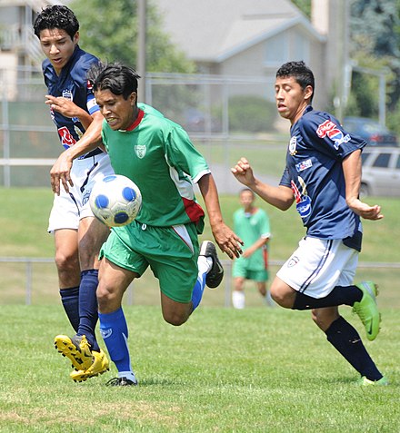 The most popular sport in the world: "association football", "football", or "soccer".