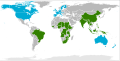 Landen waar de Leprazending actief is