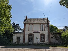 L'ancien bâtiment voyageur d'Auneau-Ville