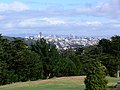 View of downtown San Francisco from near the Palace of the Legion of Honor