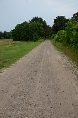 Little Rock to Cantonment Gibson Road-Old Wire Road Segment.jpg