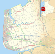 Location map United Kingdom The Fylde