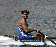 Lorenzo Porzio alle Olimpiadi di Atene 2004