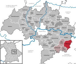 Kaart van Mötzing