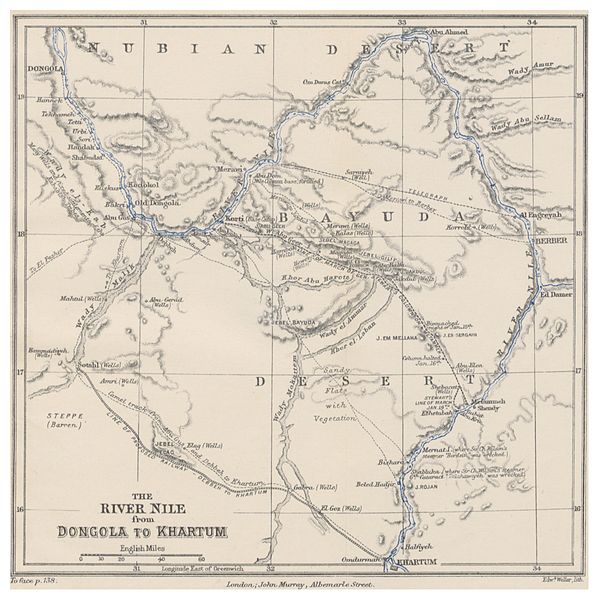File:MACDONALD(1887) p161 SKETCH MAP OF THE RIVER NILE (DONGOLA TO KHARTUM).jpg