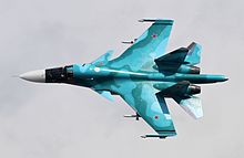 Soukhoï Su-34 au MAKS 2015.