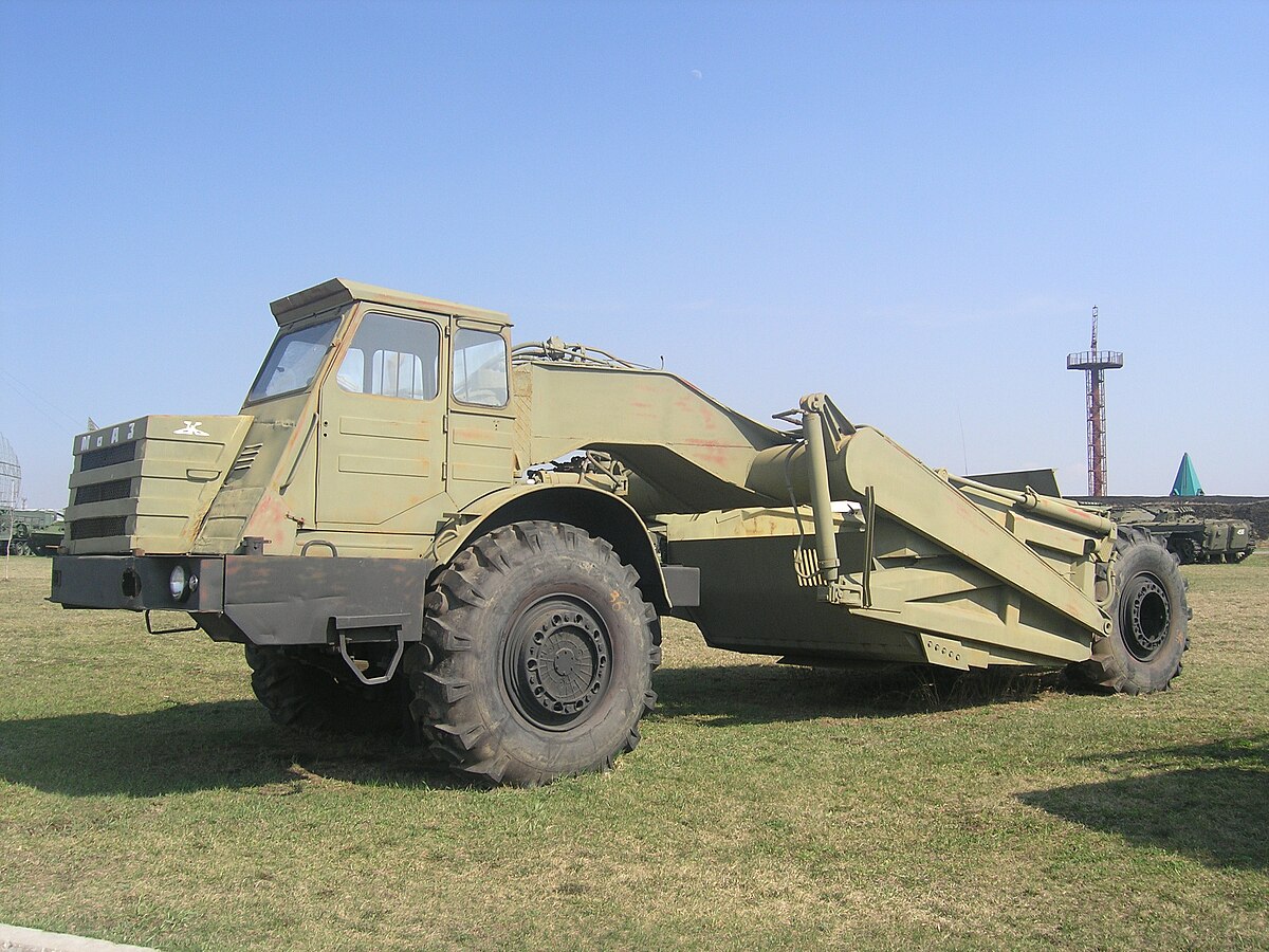 Файл:MOAZ-6014 Scraper in Technical museum Togliatti.JPG — Википедия