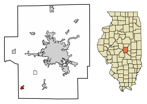 File:Macon County Illinois Incorporated and Unincorporated areas Blue Mound Highlighted.svg