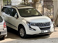 Mahindra XUV SUV at Ashiana Brahmananda (Ank Kumar, Infosys Limited). 01.jpg