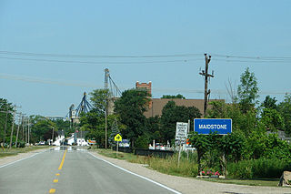 <span class="mw-page-title-main">Maidstone, Ontario</span> Human settlement in Ontario, Canada
