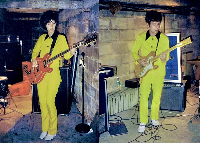 Michelle Mae and James Canty wearing one of the Make-Up's many matching uniforms. Make-Up outfits.jpg