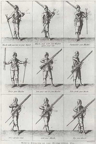 Drill manual for musketeers