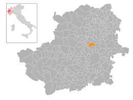 San Maurizio Canavese – Mappa
