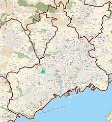 La ville de Brest et ses quartiers.