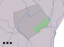 Kaart van Valthermond