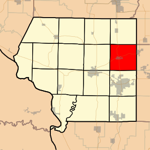 Map highlighting De Soto Township, Jackson County, Illinois.svg