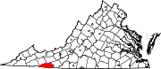Map of Virginia highlighting Grayson County.svg