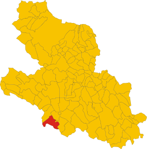 Map of comune of Morino (province of L'Aquila, region Abruzzo, Italy).svg