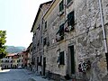 Centro storico di Masone, Liguria, Italia