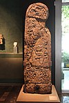 Maya Stele 9 of Santa Rosa Xtampak, Campeche, 600-800 AD (9758136776).jpg