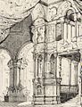 Charles Séchan, esquisse de décor pour la première scène de l’acte V (1836)