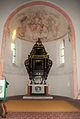The altar in church of Minsen, Germany