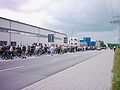 Deutsch: Fahrradsternfahrt in Hamburg am 17.06.07. Treffpunkt Vollhöfner Weiden.