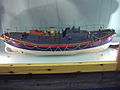 A model of the Lifeboat Henry Blogg of which "Shrimp" was coxswain.