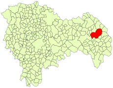 Molina de Aragón Guadalajara - Mapa municipal.svg