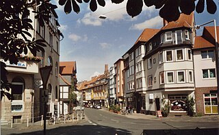 Moritzberg (Hildesheim) quarter in Hildesheim in Lower Saxony, Germany