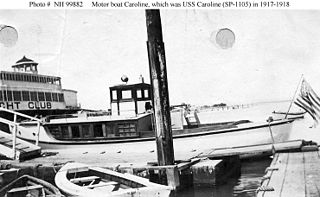 USS <i>Caroline</i> (SP-1105) US Navy patrol vessel