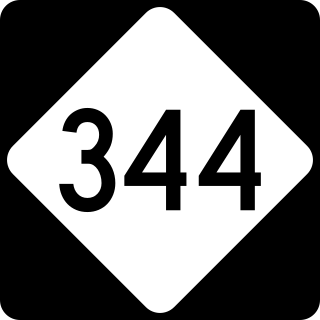 <span class="mw-page-title-main">North Carolina Highway 344</span> State highway in Pasquotank County, North Carolina, US