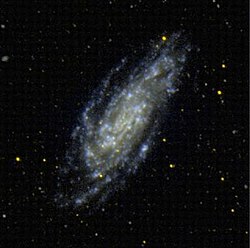 GALEXが撮影したNGC 4559の紫外線画像
