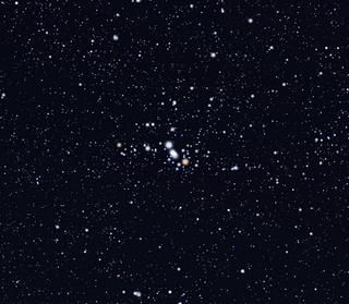 NGC 5281 open cluster in Centaurus