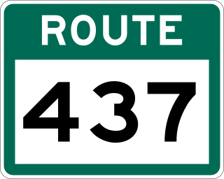 <span class="mw-page-title-main">Newfoundland and Labrador Route 437</span>