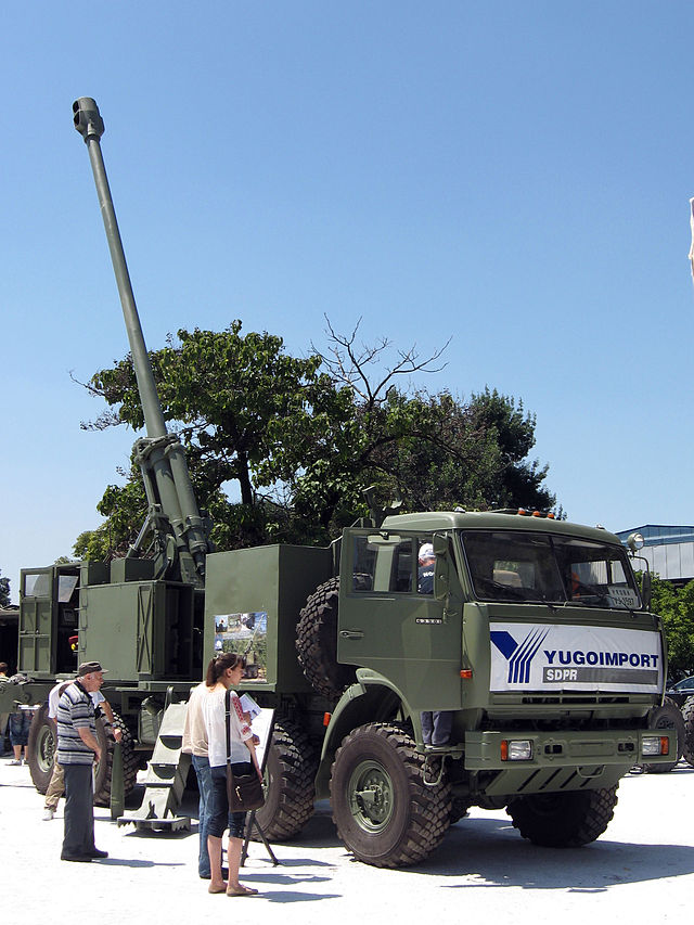 Самоходна хаубица 155 mm Нора Б-52, Србија (2007)