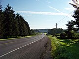 NY 175 just east of Bishop Hill Road