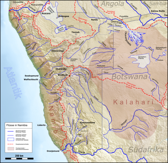 Feuchtgebiete Und Wasserregionen In Namibia Wikiwand